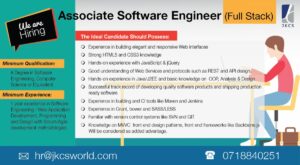 Associate software engineer