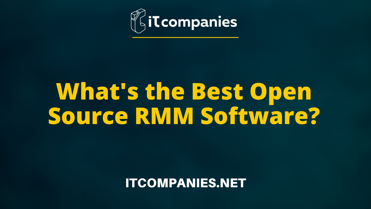 Open source msp rmm