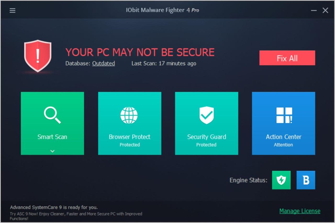 Iobit malware fighter