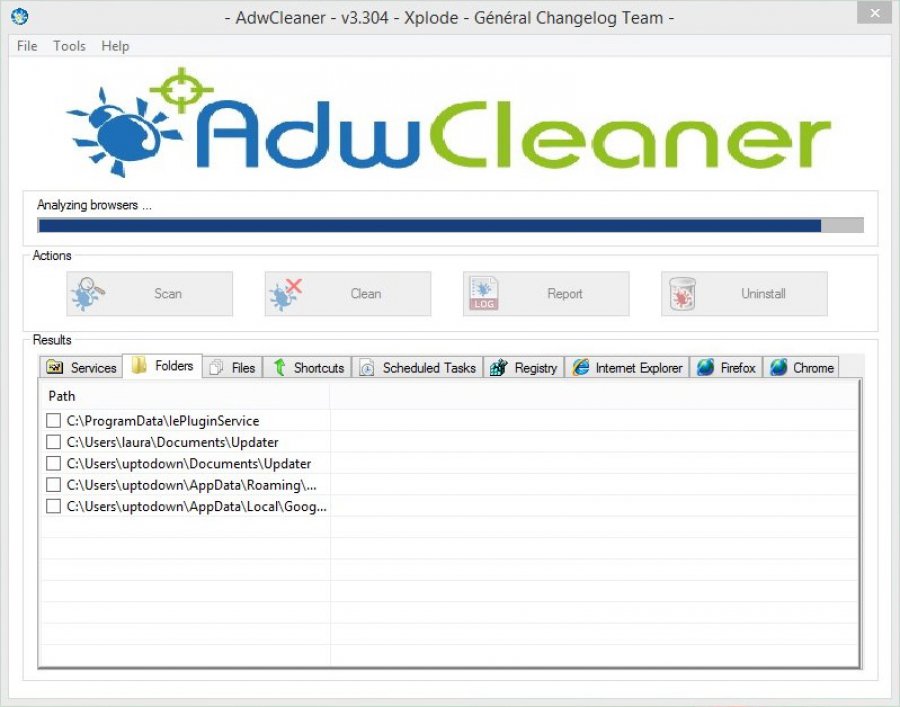 Adware cleaner