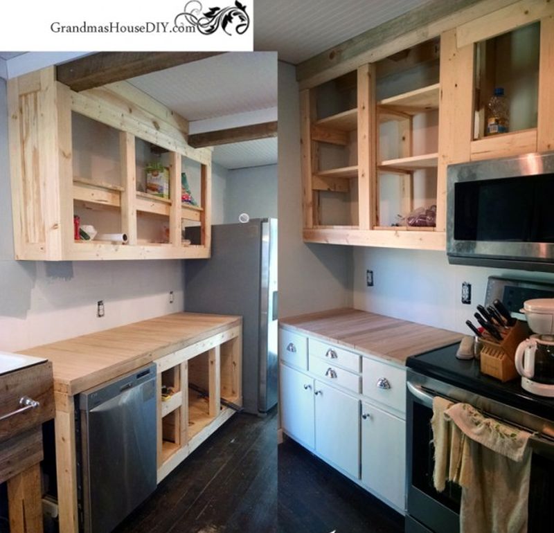 Diy kitchen cabinets