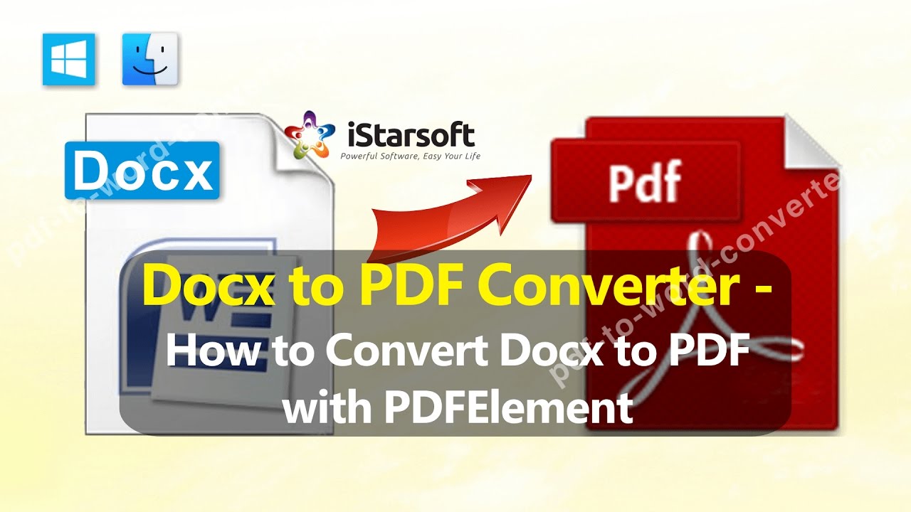 Docx to pdf converter