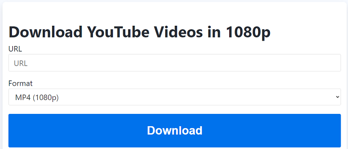 Youtube video downloader 1080p