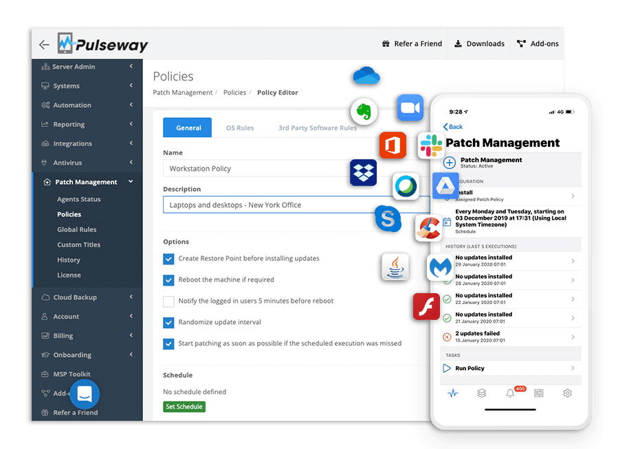 Pulseway it management software