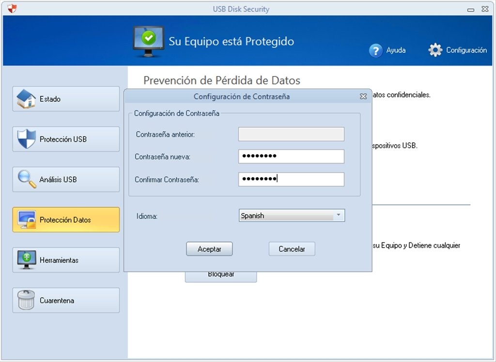 Usb disk security